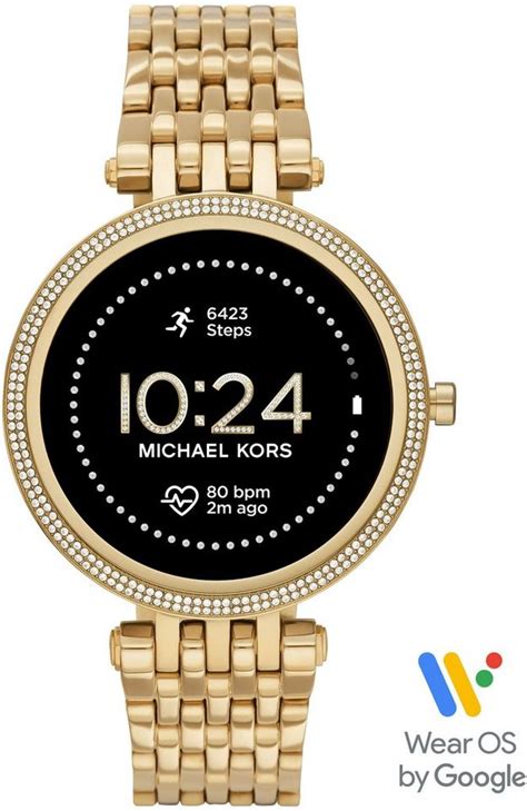 michael kors darci watch silver australia|Michael Kors smartwatch gen 5.